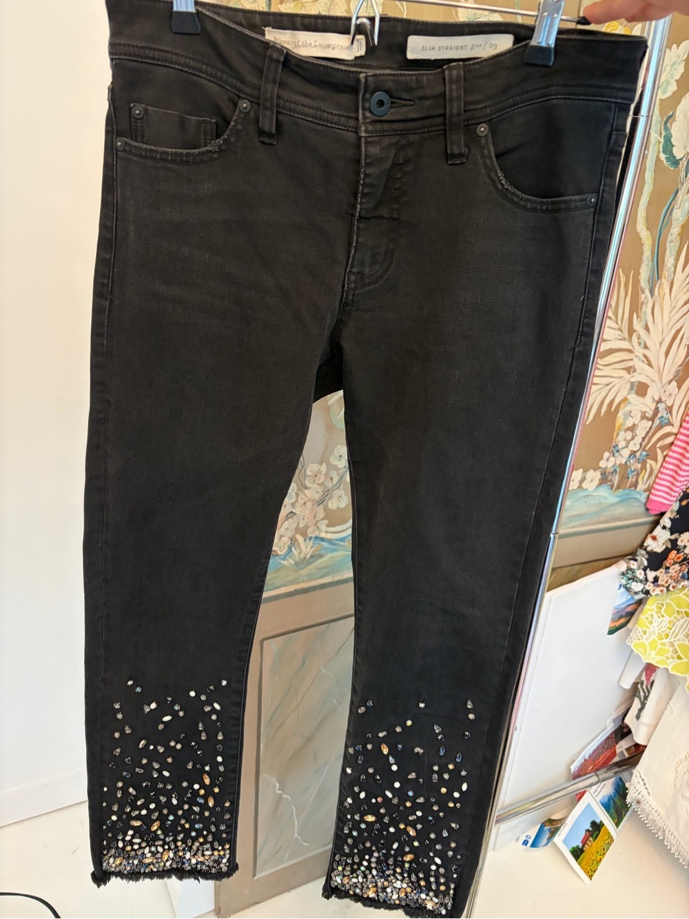 Pilcro And The Letterpress Embellished Women’s Jeans